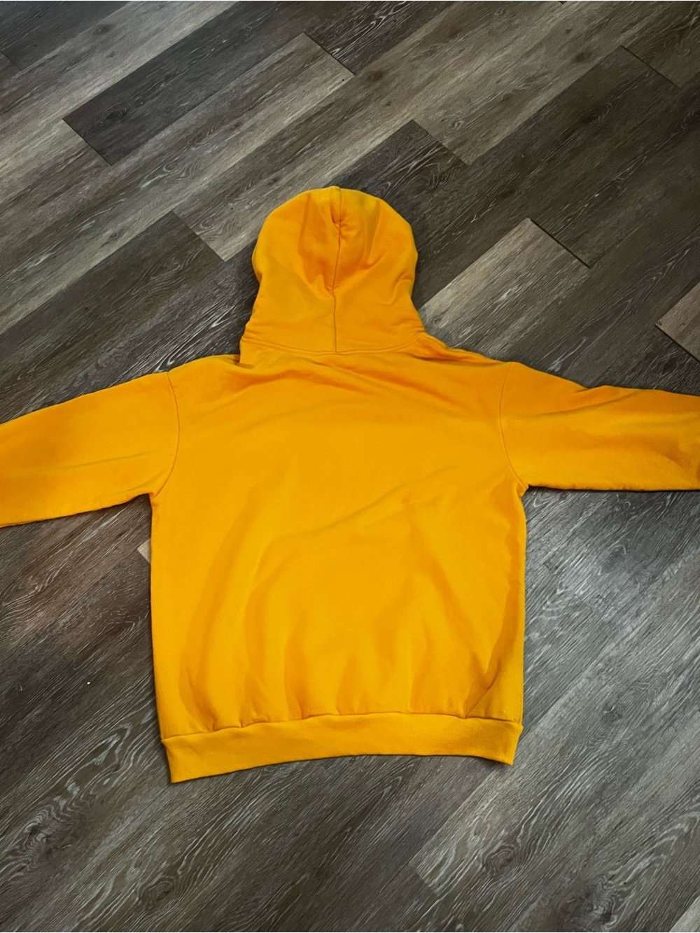 Justin Bieber Streetwear Drew House Mascot Hoodie Yellow Size Large - Picture 12 of 13